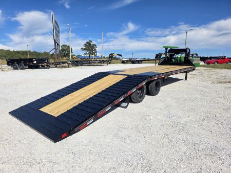 New 2027 Diamond C Trailers 102 X 32 FMAX216 TANDEM DUAL GN PACESETTER HYDROTAIL W/ STEEL RUNNERS/ HYDRO JACKS/ 102X32 Flatbed Trailer