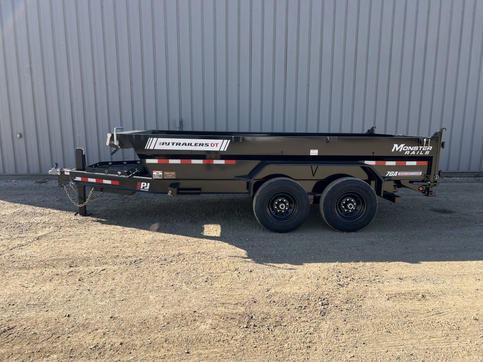 New 2027 PJ Trailers 14 DT Telescopic Dump Trailer