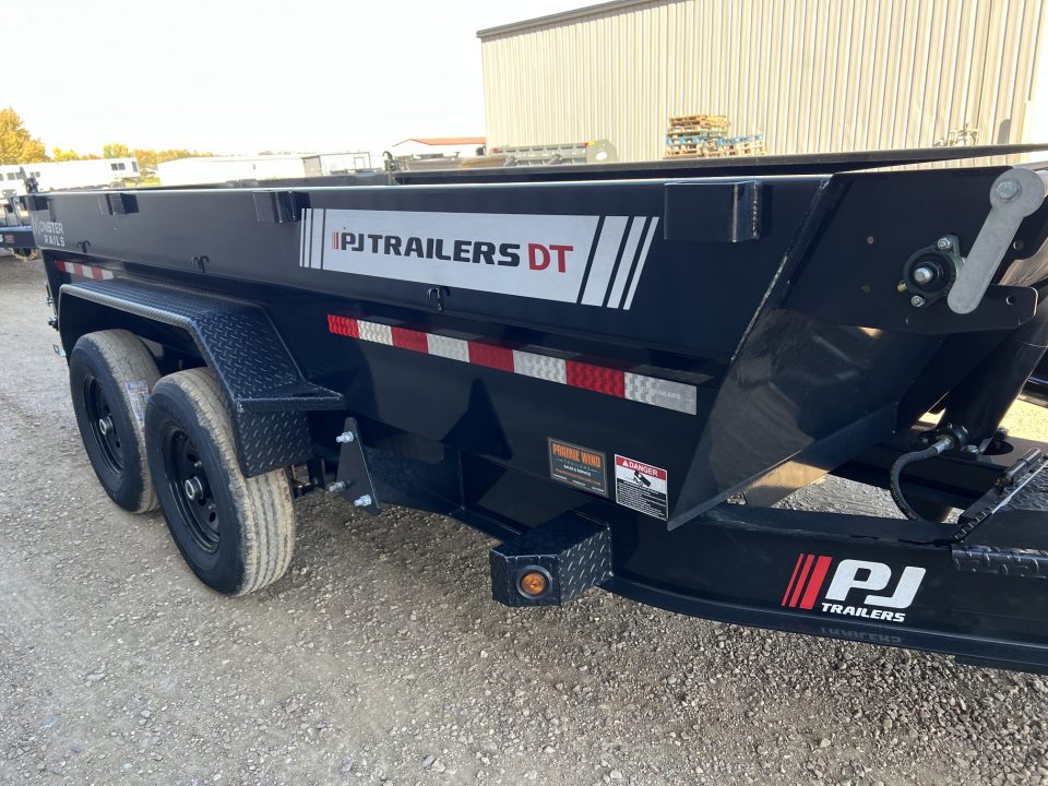 New 2027 PJ Trailers 14 DT Telescopic Dump Trailer