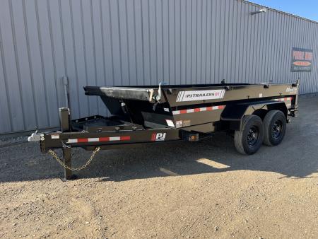 New 2027 PJ Trailers 14 DT Telescopic Dump Trailer