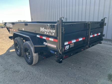 New 2027 PJ Trailers 14 DT Telescopic Dump Trailer