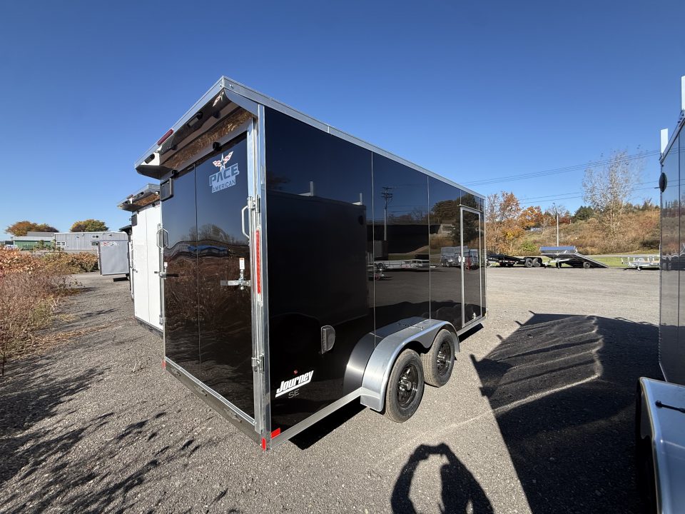 New 2027 Pace American 7X16 Journey SE Enclosed Trailer