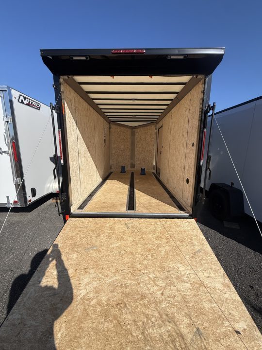 New 2027 Pace American 7X14 Motorcycle Enclosed Trailer