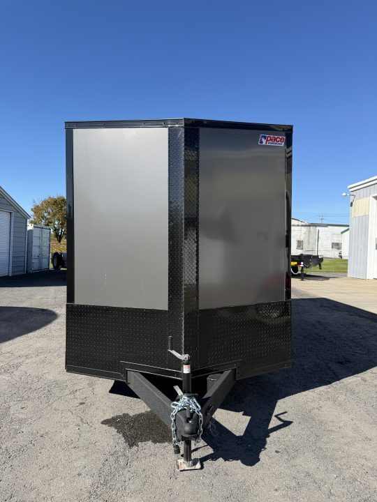 New 2027 Pace American 7X14 Motorcycle Enclosed Trailer