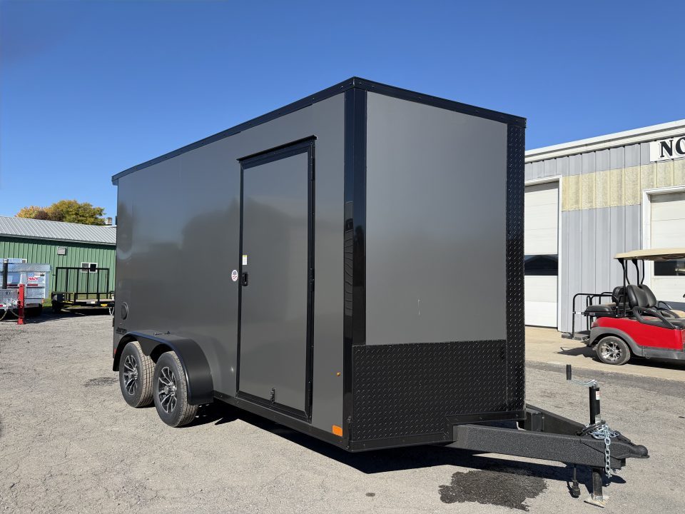 New 2027 Pace American 7X14 Motorcycle Enclosed Trailer