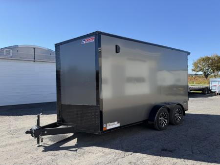 New 2027 Pace American 7X14 Motorcycle Enclosed Trailer