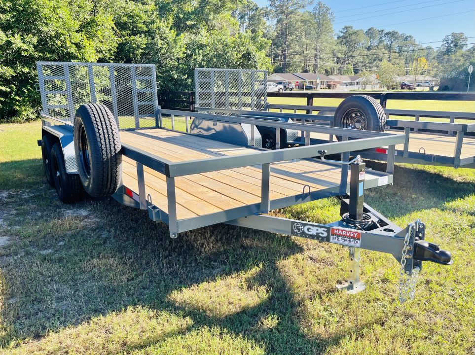 New 2027 GPS Trailers GTT71810k (7x18 10k) Utility Trailer