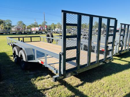 New 2027 GPS Trailers GTT71810k (7x18 10k) Utility Trailer