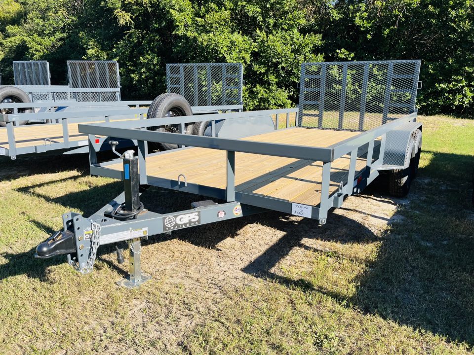 New 2027 GPS Trailers GTT7167k (7x16 7k) Utility Trailer