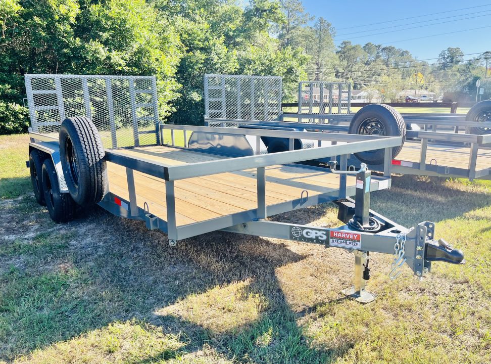 New 2027 GPS Trailers GTT7167k (7x16 7k) Utility Trailer