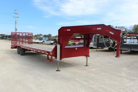 Used 2025 Load Trail 30' Gooseneck Flatbed Trailer