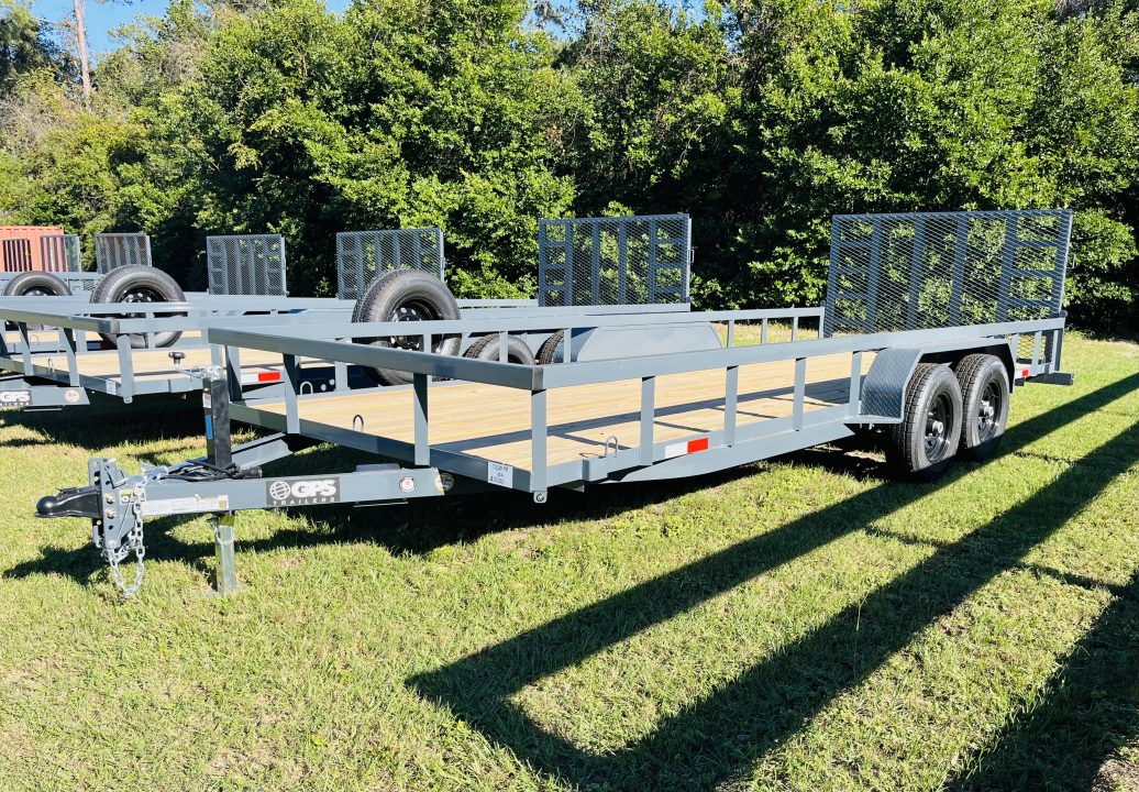 New 2027 GPS Trailers GTT72010k (7x20 10k) Utility Trailer