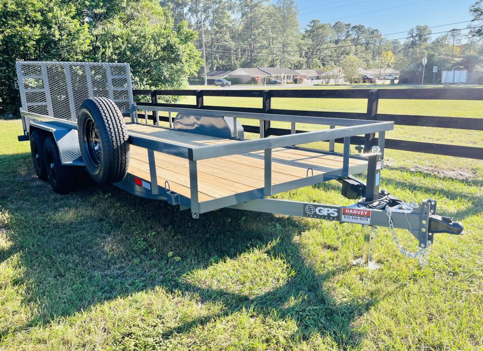 New 2027 GPS Trailers GTT72010k (7x20 10k) Utility Trailer