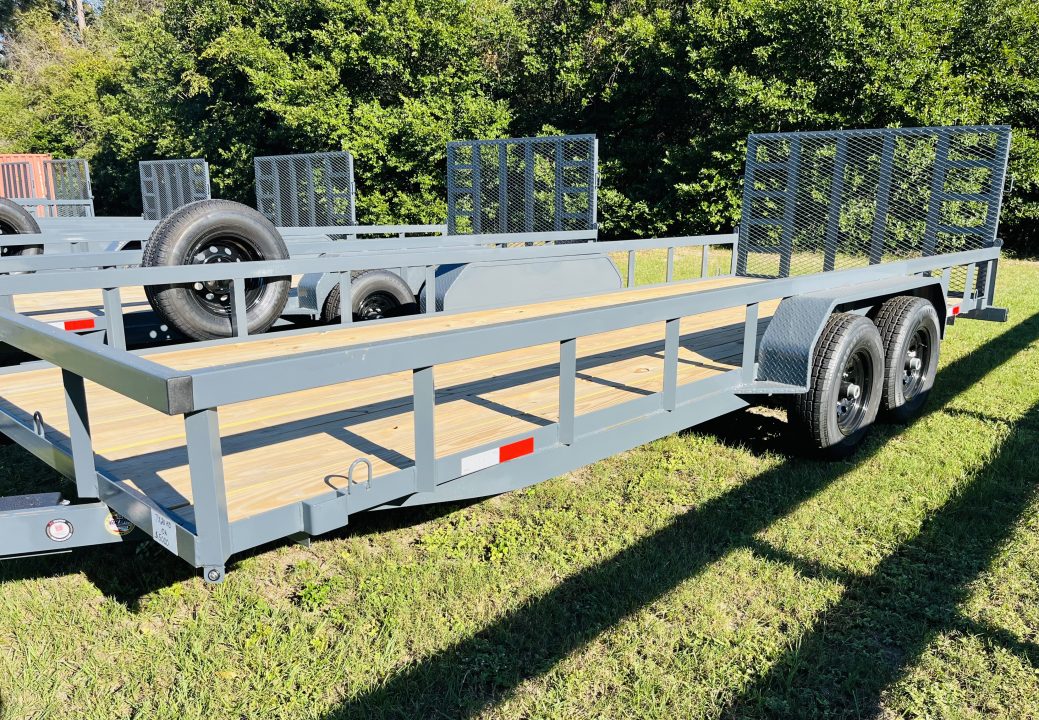 New 2027 GPS Trailers GTT72010k (7x20 10k) Utility Trailer