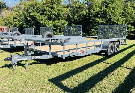 New 2027 GPS Trailers GTT72010k (7x20 10k) Utility Trailer