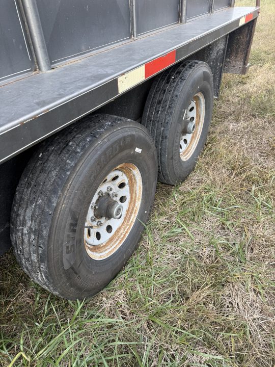 Used 2015 Kodiak Trailers 6'8X20 STOCK Stock / Stock Combo Trailer