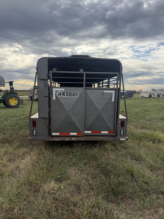 Used 2015 Kodiak Trailers 6'8X20 STOCK Stock / Stock Combo Trailer