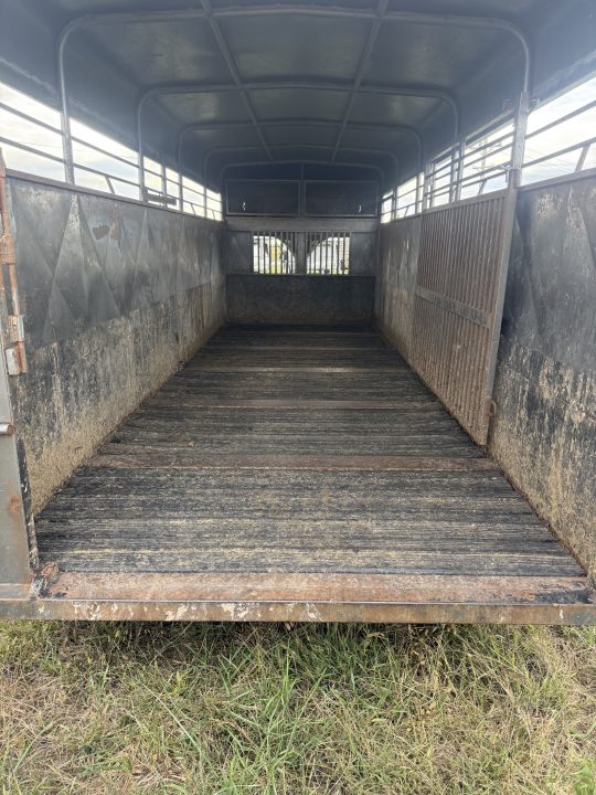 Used 2015 Kodiak Trailers 6'8X20 STOCK Stock / Stock Combo Trailer