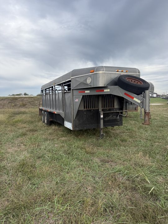 Used 2015 Kodiak Trailers 6'8X20 STOCK Stock / Stock Combo Trailer