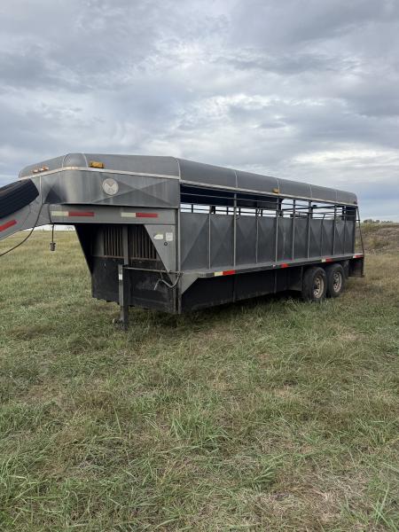 Used 2015 Kodiak Trailers 6'8X20 STOCK Stock / Stock Combo Trailer