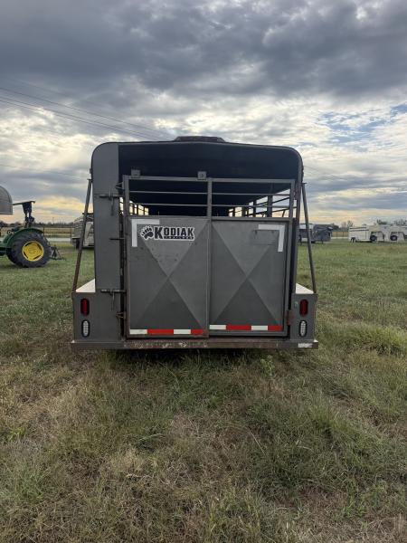 Used 2015 Kodiak Trailers 6'8X20 STOCK Stock / Stock Combo Trailer