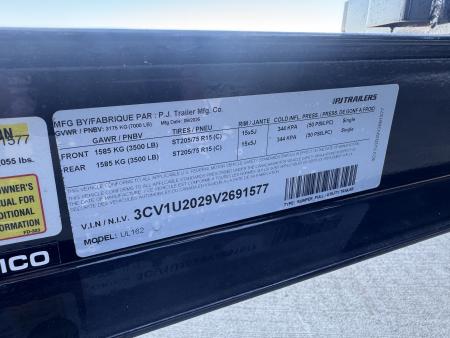New 2027 PJ Trailers UL16 7k Utility Trailer