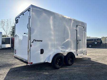 New 2027 Homesteader Trailer 7 X 14 FT INTREPID CARGO TRAILER 7 FT  INT HEIGHT RAMP DOOR 7K