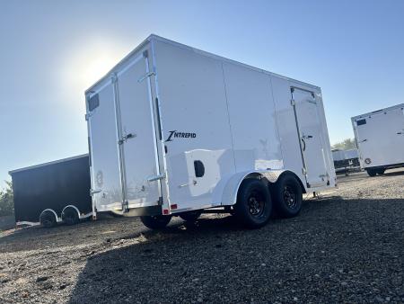 New 2027 Homesteader Trailer 7 X 14 FT INTREPID CARGO TRAILER 6 FT 6 IN INT HEIGHT BARN DOORS 7K