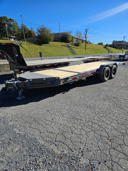 New 2026 Diamond C HDT207 Tilt Trailer 2 SPEED 15K JACK 14 PLY TIRES