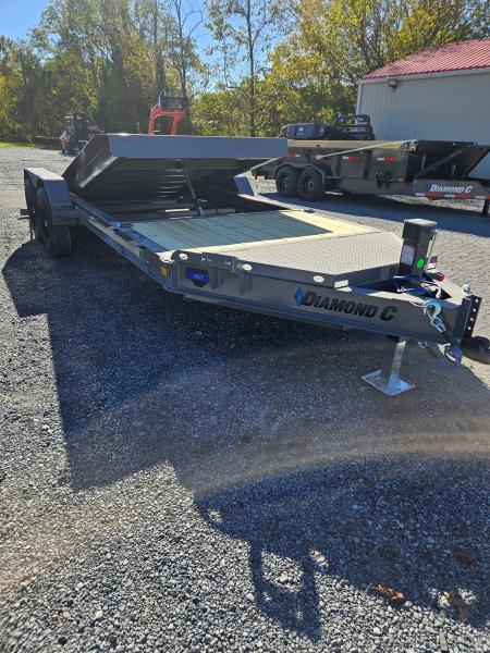 New 2026 Diamond C HDT207 Tilt Trailer 2 SPEED 15K JACK 14 PLY TIRES