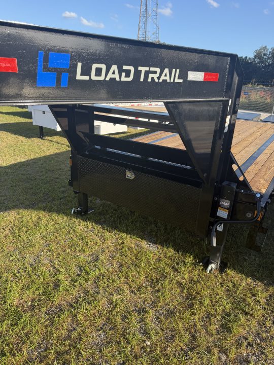 New 2027 Load Trail GP0225072 Flatbed Trailer; Max Ramps/Steps; Jack Spring Loaded Drop Leg 2-10K