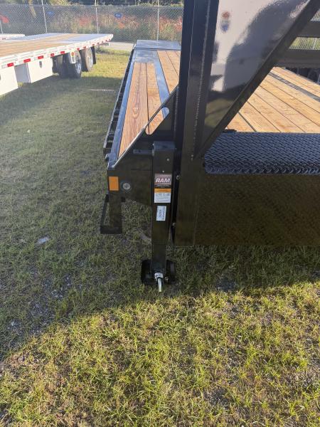 New 2027 Load Trail GP0225072 Flatbed Trailer; Max Ramps/Steps; Jack Spring Loaded Drop Leg 2-10K