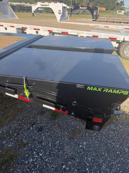 New 2027 Load Trail GP0225072 Flatbed Trailer; Max Ramps/Steps; Jack Spring Loaded Drop Leg 2-10K