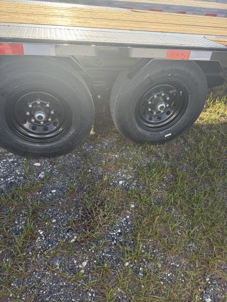 New 2027 Load Trail GP0225072 Flatbed Trailer; Max Ramps/Steps; Jack Spring Loaded Drop Leg 2-10K