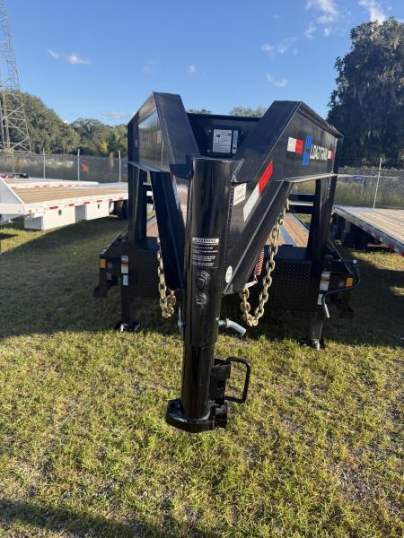 New 2027 Load Trail GP0225072 Flatbed Trailer; Max Ramps/Steps; Jack Spring Loaded Drop Leg 2-10K