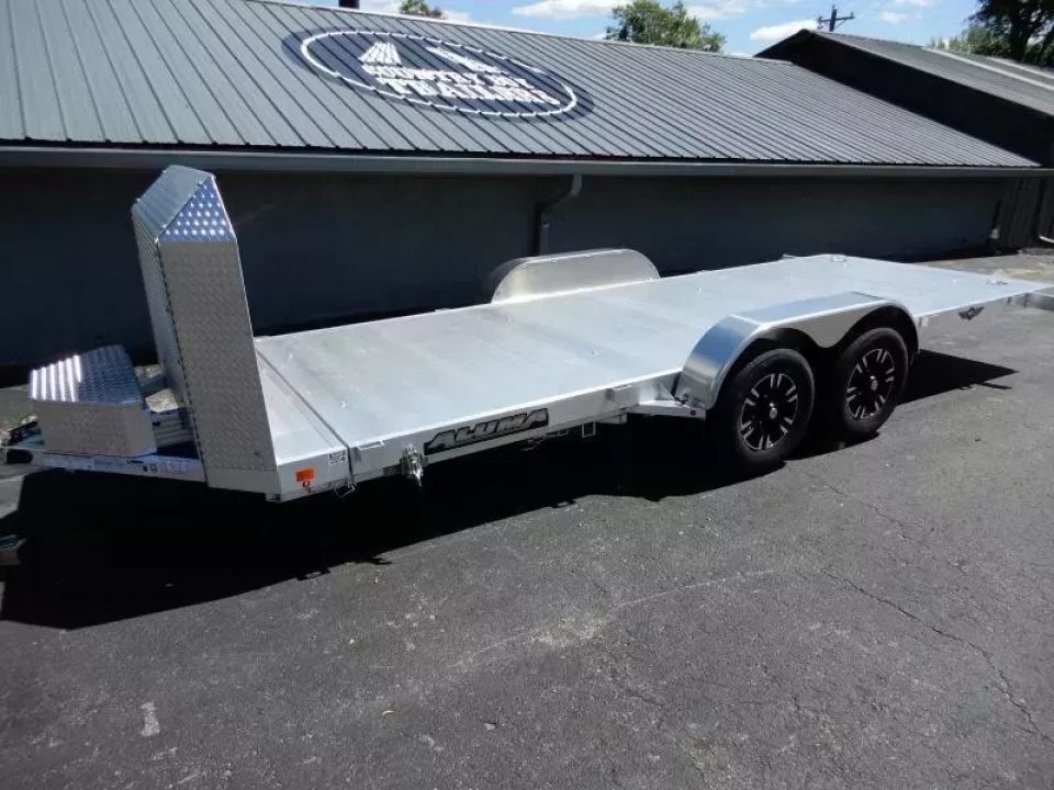 New 2027 Aluma 82x18 Car Hauler, Full-Bed Tilt 8218