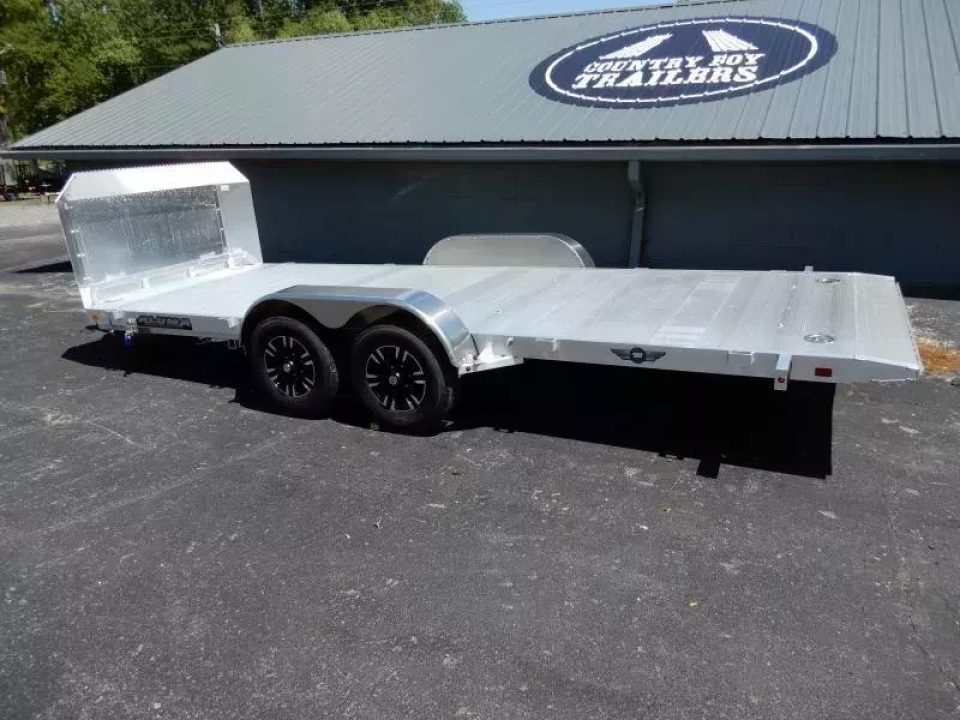 New 2027 Aluma 82x18 Car Hauler, Full-Bed Tilt 8218