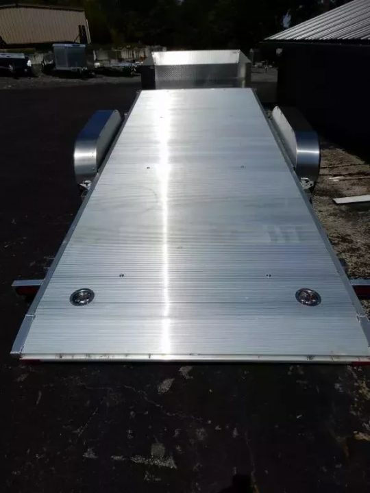 New 2027 Aluma 82x18 Car Hauler, Full-Bed Tilt 8218