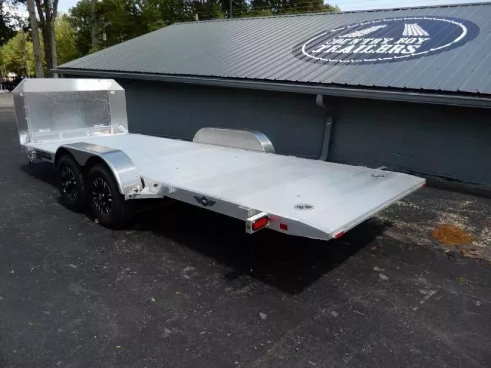 New 2027 Aluma 82x18 Car Hauler, Full-Bed Tilt 8218