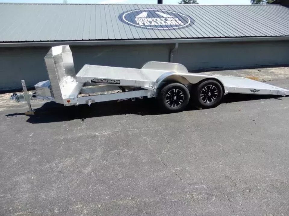 New 2027 Aluma 82x18 Car Hauler, Full-Bed Tilt 8218