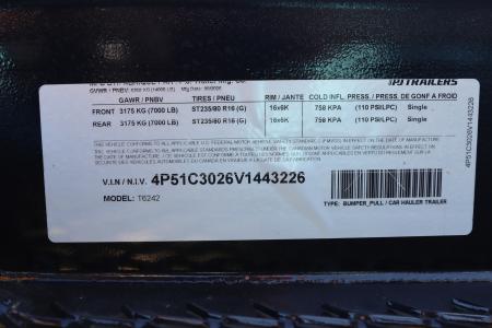 New 2027 7X24 PJ TILT EQUIPMENT TRAILER