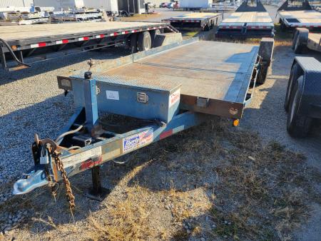Used 2014 Liberty 7x18+4 Tilt Trailer