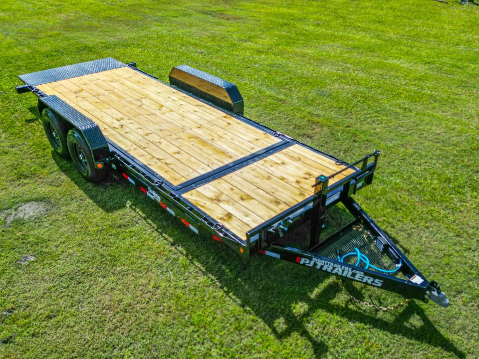 New 2027 7x20 PJ Tilt Deck Equipment Trailer