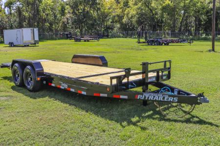New 2027 7x20 PJ Tilt Deck Equipment Trailer
