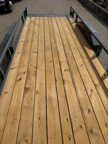 New 2027 Diamond C 83x20' Utility, Two 6K Axles, Bi-fold Ramp Gate TUT206