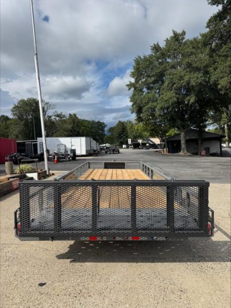 New 2027 Diamond C 83x20' Utility, Two 6K Axles, Bi-fold Ramp Gate TUT206