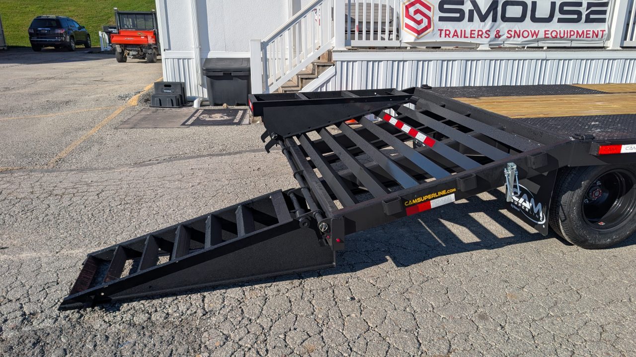 New 2027 CAM Superline 20+5 HD Deckover Tagalong w/ Lay Over Ramps