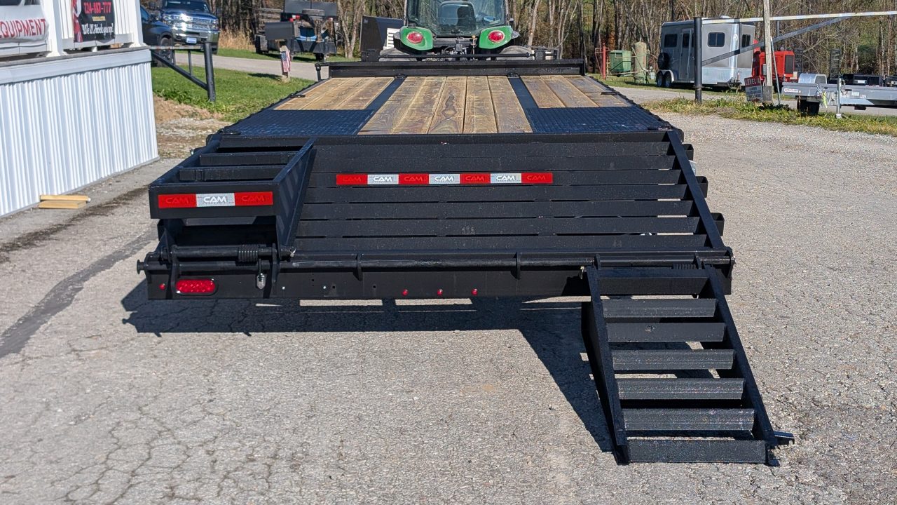 New 2027 CAM Superline 20+5 HD Deckover Tagalong w/ Lay Over Ramps