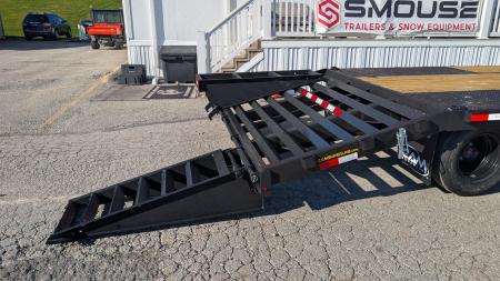 New 2027 CAM Superline 20+5 HD Deckover Tagalong w/ Lay Over Ramps