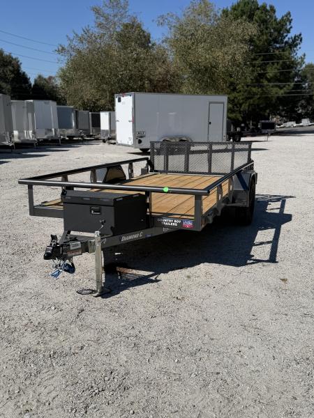 New 2027 Diamond C 77x12' Utility, Ramp Gate, PSA135
